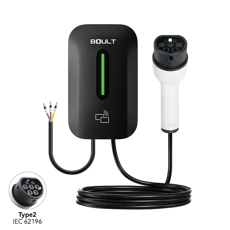 Boult WP04 Wallbox EV Charger Single Phase 7KW NACS One Year Warranty